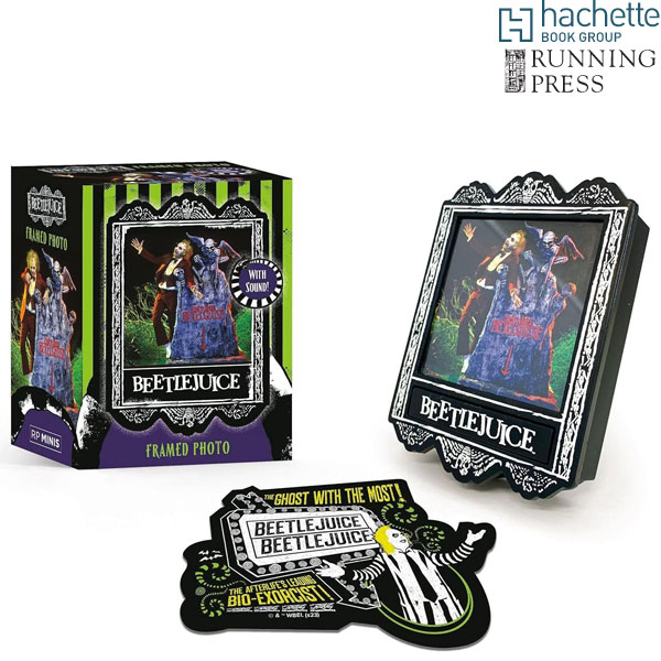 Running Press Beetlejuice Framed Photo with Sound
